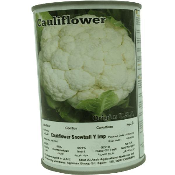 Cauliflower Snowball Seeds Tin