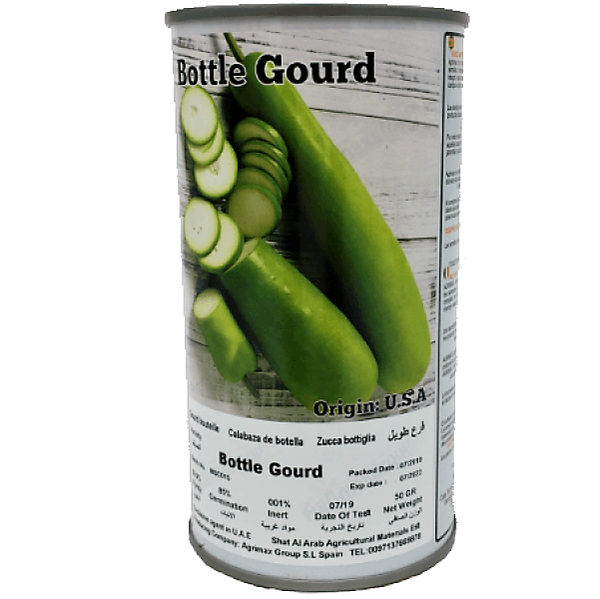 Bottle Gourd Seeds Tin