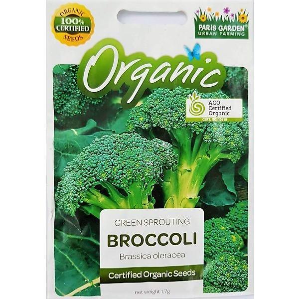 Organic Broccoli Seeds by Paris Garden