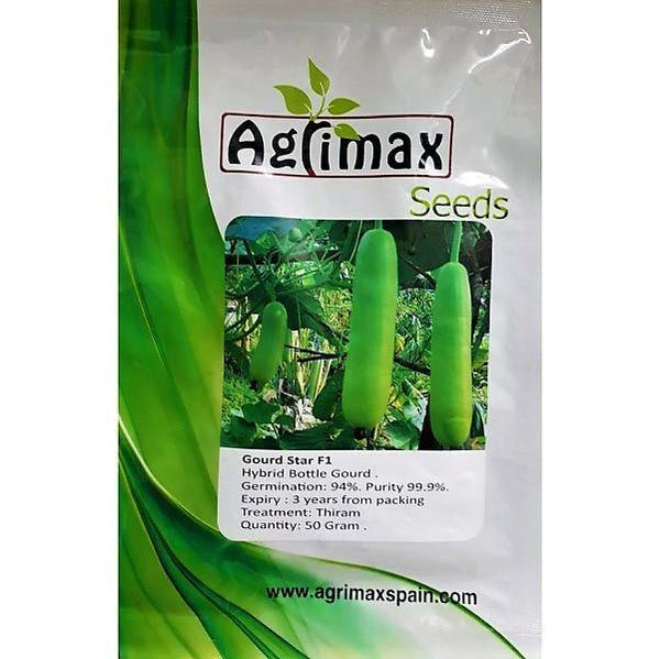 Gourd Star Bottle Gourd F1 Premium Quality Seeds