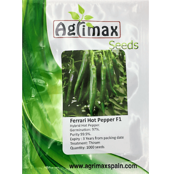 Hot Pepper Ferrari F1 Premium Seeds