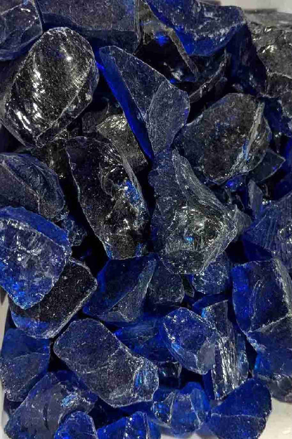 Cobalt Blue Landscape Glass