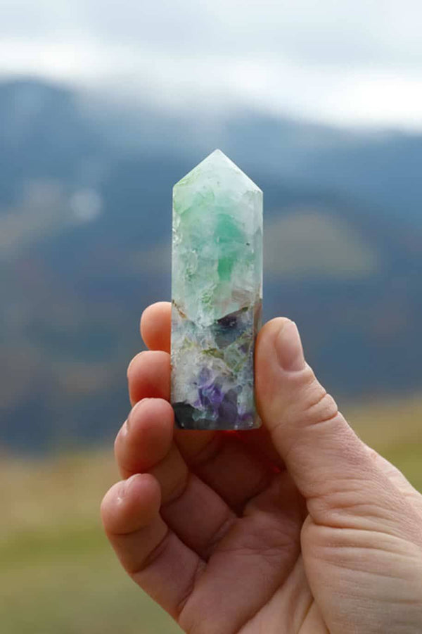 Vibrant Fluorite Crystal