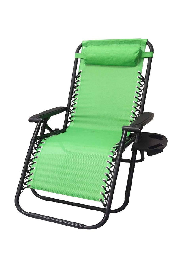 Light Green Foldable Lounger Chair
