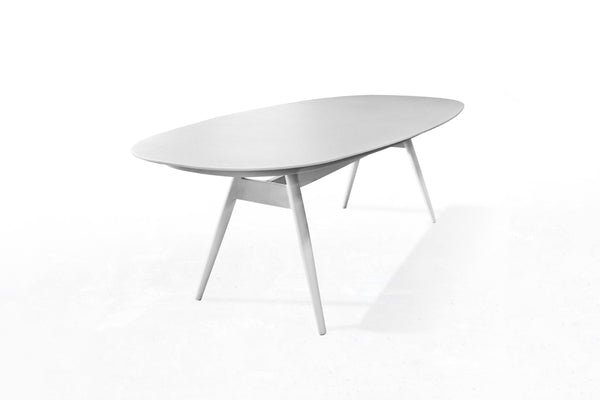MARINA - 8 SEAT OVAL TABLE (LEAD CHINE)