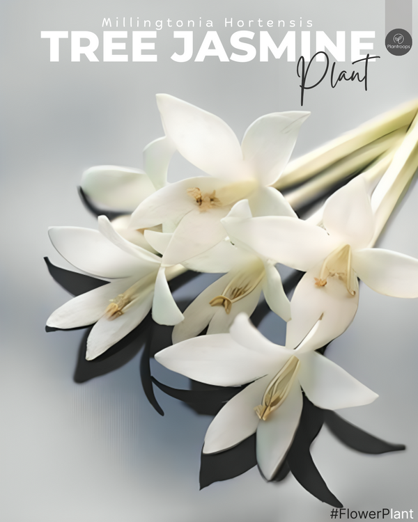 Tree Jasmine Plant || Millingtonia hortensis || شجرة الياسمين الصغيرة || Fragrant Ornamental Tree for Gardens UAE & KSA